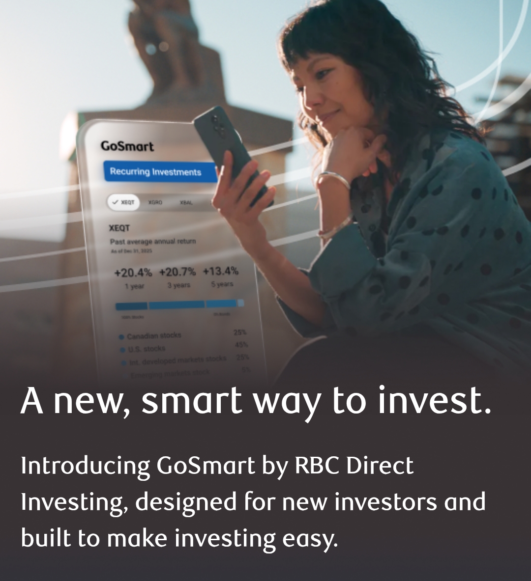 A new, smart way to invest with GoSmart by RBC Direct Investing